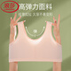 浪莎（LangSha）妈妈内衣女前扣文胸罩夏季薄款妇女专用无钢圈背心式中老年人大码 1件装：豆沙 2XL