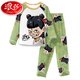 Langsha Boys Pyjamas Nezha 2025 Neue Frühlings- und Herbstmodal-Kinder-Langarmdünner Dünne Big Boys Home-Kleidung 2m-ST-12358 One Size 20 Größe (155-160) cm