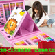 Kakaman Girls Toy Drawing Set Malerei Pinsel 7-14 Jahre Kindermalerei 3-6-10. Geburtstagsgeschenk 10 exquisites Stil 208 Stück Malerei Set