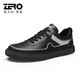 Zero degree [Shoes, Broken Size Special Offer] ZRO Men's Shoes Fashion Casual Shoes Broken Color Broken Size Style Black s11220 39