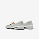 Best 25 Herbst Marie Jane Schuhe Retro Dicke Absatz Frauen Singles Schuhe B9929CQ5 Silber 37