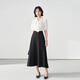 Lady Bird black professional skirt female interview autumn and winter high-end suit a-line skirt umbrella skirt commuting formal skirt commuting