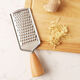 Stainless steel multifunctional grater household ginger cheese fruit and vegetable grater grater kitchen vegetable grater beech wood grater