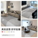 Tapis de salon wenshiou Pas de lavage et facile à prendre soin de style minimaliste 2025 Nouveau canapé de luxe clair