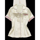 Leichte Irene Neujahres neues Ice Silk Pyjamas Kurzarm sommerdünner Stil Dünner Stil im Freien im Freien Home Cloding Set Frühling und Sommer FS_9214# Strickjacke Double Short Lace Pocket m