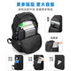 
JINSHIWQ Backpack Men's Large Capacity Business Travel Bag Computer Backpack Mountaineering Bag Junior High School College Students' School Bag
