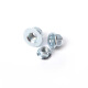 Renjuyi Custom GB6187 Hexagonal Metall Flansch Lock-Nuss, alle Metall-Sechseck-Flanschoberflächen-Anti-Loosing-Nuss, Flansch M5*6*8*11,3*0,8