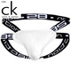 FMSERUIOS men's gay sexy no-take-off thong sexy beltless cotton large bag hollow buttocks exposed gay underwear for men white XL