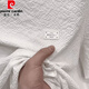 
Pierre cardin high-quality men's T-shirt summer ice silk texture embroidered round neck short sleeve loose half sleeve thin casual T-shirt 1105 white M