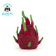 JellyCat Fun White Heart Dragon Fruit Doll Puppenpuppen -Puppenspielzeug 2025 Sommer Neues Produkt Pink One Size