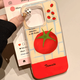西红柿杨桃适用iphone16手机壳支架苹果华为vivo小米OPPO荣耀套 白色大孔[满屏]-透白[0]-LIYIK1049西 华为nova12pro/nova12ultra