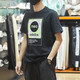 阿迪达斯 （adidas）短袖T恤男士2025夏季新款运动服针织透气宽松舒适休闲圆领上衣 HC9712黑色 M