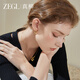 ZEGL small sugar cube earrings earrings earrings female temperament high-end autumn and winter new style female light luxury gift for best friend birthday gift