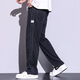JOEONE Tennis Jeans for Men Loose Straight Casual Wide Legs Men Ice Silk Trendy Brand Trousers Men Summer Thin 1049 Light Blue [Tian Silk] Thin 3XL Recommended 150-165 Jin [Jin equals 0.5 kg]