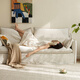 
Lin's Home Wood Industry Natural Linen Fabric Sofa Living Room 2025 New Small Apartment Fully Disassembled and Washed Yunduo Sofa BS675 1.85m Bei white - Fully Disassembled and Washed (including cloth cover)