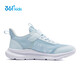 361 children's sneakers boys running shoes autumn large mesh lightweight Velcro girl casual breathable sneakers [large mesh] water clear blue/baby pink 39