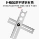 DITRON Universal Hole Positioning Ruler Ceramic Wall Tiles Floor Tiles Perforation Positioning Ruler Glass Multi-Function Measuring Ruler 40 Thickened