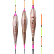 Golden Eye Fish Float Reed Float Crucian Carp Float Carp Grass Mixed Large High-Sensitive and Thick Bloat Golden Eye L-1098 No. 1 (Small Tail) One