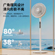 Pioneer electric fan household first-level energy efficiency floor fan for bedroom ultra-quiet 2025 new DC variable frequency brushless motor fan energy-saving high wind shaking head fan state subsidy polite ordering knob stepless speed regulation less than one kilowatt hour per week silent and energy-saving