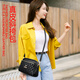 Kangaroo Brand authentique en cuir sac pour femmes Sac à bandoulière Small Sac Sac Bag de femme Sac de coquille pour femmes Sac Cowhide cuir en cuir polyvalent noir Autorisation de cuir authentique
