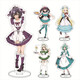 Acrylic ornaments are looking forward to becoming a magical girl maid acrylic big stand desk ornaments two-dimensional acrylic style. They look forward to becoming a magical girl style 6167