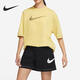 Nike (NIKE) summer new style women's dopamine fashionable breathable simple short-sleeved DM6212-030 dm6212-126 L