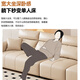 Fergero Reultine cuir canapé salon 2025 Nouveau petit appartement moderne Small Apartment High-Relief en cuir SOFA 902 # 2,4M