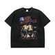 Nyckjk National Trend Retro Imprimé Old à manches courtes Shirt Small Coldolline x6630 X6630 M