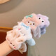 Mignon dessin animé enfichable Petite fille Rague de cheveux automne et queue de cheval d'hiver grosse corde à cheveux intestin yugui chien kulomi corde de tête femelle accessoires de cheveux Q687 Yugui chien