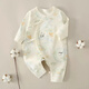 
[Four Seasons Baby Climbing Clothes] Spring and Autumn Baby Clothes Class A Pure Cotton Newborn Onesie Long Sleeve Boneless M12013 Blue Dragonfly 66cm