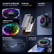 黑鲨手机散热器冰封5Pro 磁吸版 游戏直播散热强制冷 适用苹果iPad平板小米一加IQOO红魔华为OPPO魅族 黑鲨背夹5Pro 磁吸版+（67w充电头）