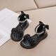HUALIN FASHION女童夏季新款软底公主凉鞋 xd-723米色(升级版) 26 /内长16.2cm