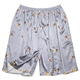 
MiSHIDE Silk Shorts 100% Mulberry Silk Summer Silk Shorts Men and Women Beach Pants Casual Home Pajamas Mulberry Silk 13971 Satin 130 to 185 Jin [Jin equals 0.5 kg] All size