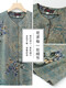 
Pier Cardin middle-aged and elderly women's suit female grandma pure cotton silk short-sleeved shirt old lady loose mother's suit cotton silk two-piece set FQj5lXW687 green [set] 4XL [recommended 130-145 Jin [Jin equals 0.5 kg]]