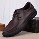 Gy Jinlilai zapatos de cuero de una sola capa de cuero suave y transpirable zapatos de cuero casual de cuero