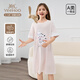 British children's nightgown girls summer cotton soft breathable moisture-absorbing and sweating high elastic breathable pajamas home clothing set Meow Star Coco [Cotton Ammonia] 140