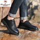 Région occidentale Camel (Vancamel) Top Layer CowHide Travail Chaussures Chaussures martin en cuir authentique à haut niveau British