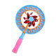 Kinderwindmühle Blasenmaschine Mädchen Ins Internet Promi Handheld Blasen Bubble Stick Kinder Vollautomatische Handspielzeug RED WINDMILL BUBBLE MACHE - eine Packung Bubble Flüssigkeit