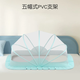 
Bao's baby mosquito net cover foldable bed mosquito net full cover type 0-1-3 year old children's small bed mosquito cover bedding Glacier gray [120*60*65cm]