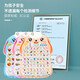 Rsrddy Dinomi Baby Ilustración Audio Instantáneo de la educación temprana para niños Tarjeta de alfabetización de voz de la voz china e inglés Haga clic en Toys Lelefish Knows Digital Battery Hook + Tornillo