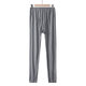 Pantalones de otoño de hombres modales delgados Pantals delgados delgados de la cintura alta y delgada de gran tamaño Leggings cálidos gris claro + gris oscuro 2 paquetes 2xl [recomendado 120-150jin [Jin iguala 0.5 kg]]]