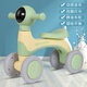 Childish Child's Slid Car Balance Balance Walker Scooter Baby Car Cade d'anniversaire Cadeau à quatre roues Slid Car [Music Light] Green frais