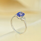 Lieremuhuang Jewelry Store No. 3 18k natural tanzanite ring Tanzania 1.62ct simple and exquisite d689 k gold tanzanite ring 1.62ct