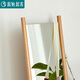 
Original solid wood dressing mirror Oak floor-to-ceiling mirror long mirror modern small apartment fitting mirror E1053