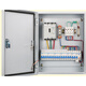 Electrical box distribution box complete set of three-phase surface-mounted stainless steel outdoor 380V branch switch box electric control box three-level distribution cabinet Chint switch configuration 5