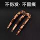 Idel French high-end U-shaped hair three-tooth acetic acid hairpin comb ball head comb clip hairpin hairpin simple hair comb F3324 acetic acid three-tooth M hairpin - coffee color + beige