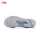 Li Ning (LI-NING) ground flying 3 LITE badminton shoes 2025 new competition training wide last sports shoes wear-resistant and comfortable AYTV003-1 standard white wide last 42 (265mm) 9