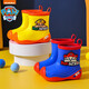 
Wangwang team baby rain boots children's fashion rain boots boys anti-slip water boots children's water shoes Ultraman waterproof single layer yellow-little gravel size 17 (inner length 16CM suitable for size 26/27)