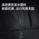 汉客旅行包男女可折叠扩容收纳包83升黑色大容量可手提拖拉搬家行李袋