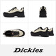 Dickies男士工装鞋户外登山鞋男鞋厚底增高防滑休闲鞋潮鞋子 白黑 39 